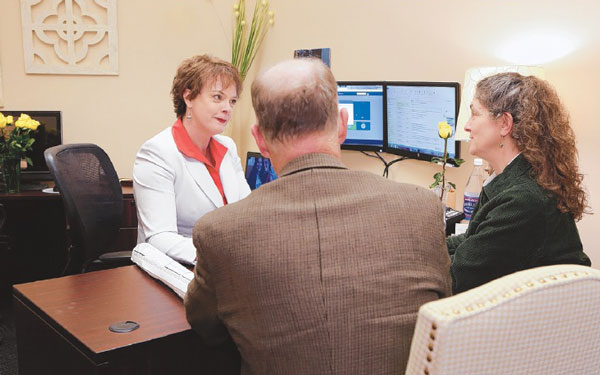 Marcia Edwards works with homebuyers in Eugene, Oregon
